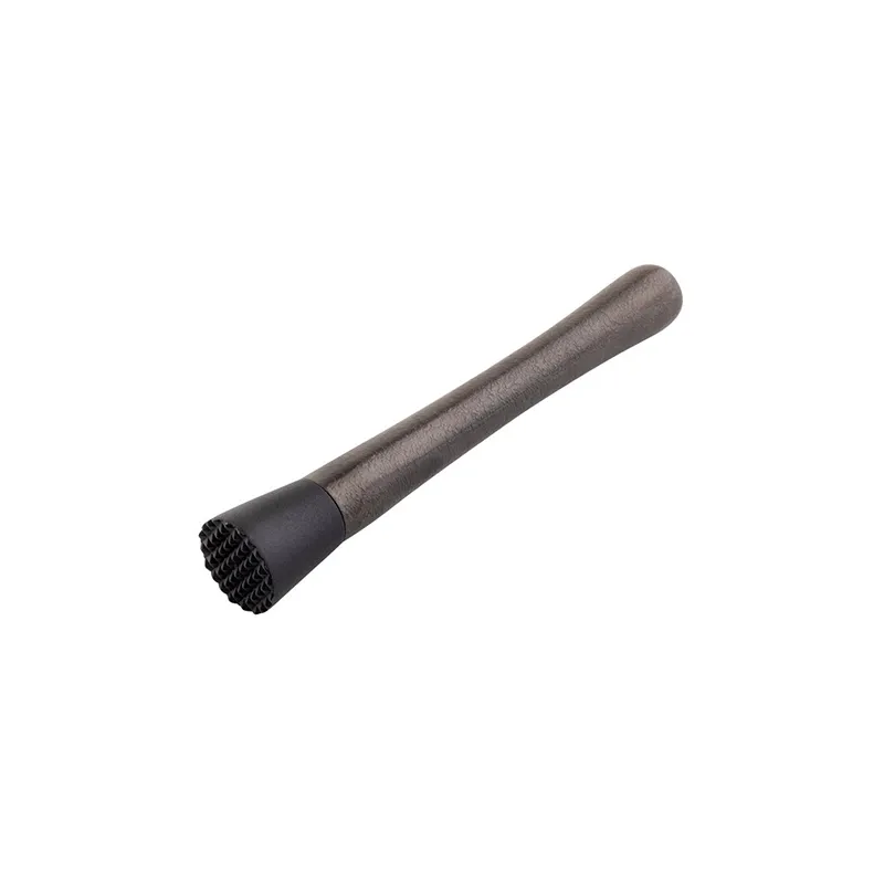 MUDDLER BLACK STAINLESS STEEL