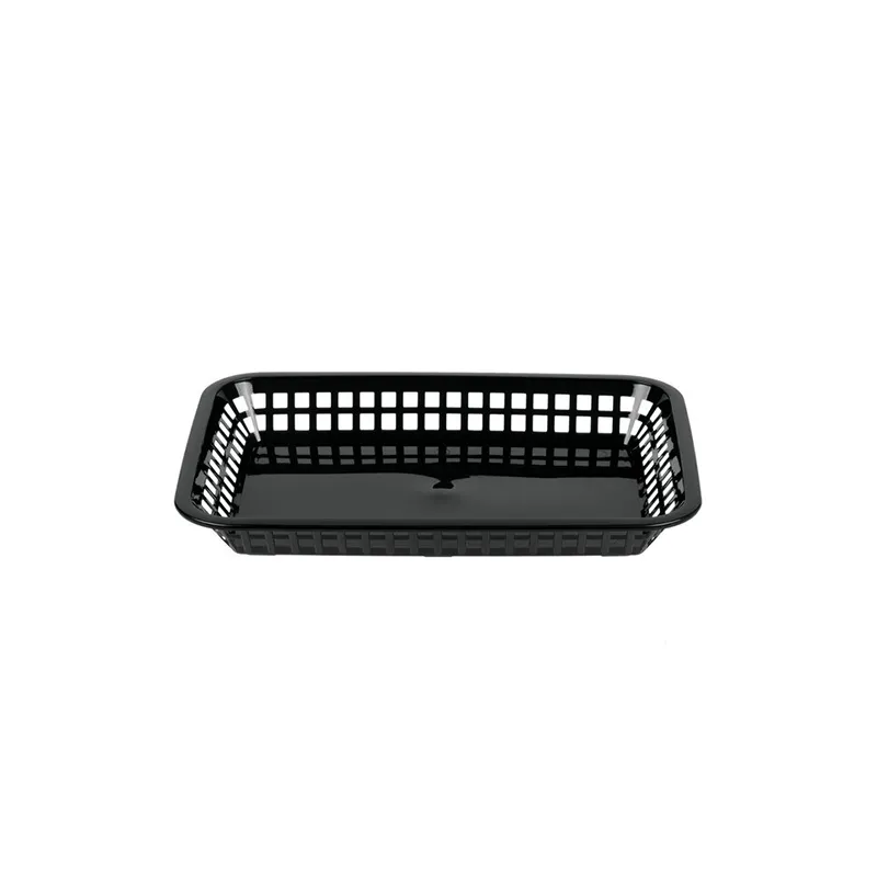 CANASTILLA RECTANGULAR BLACK