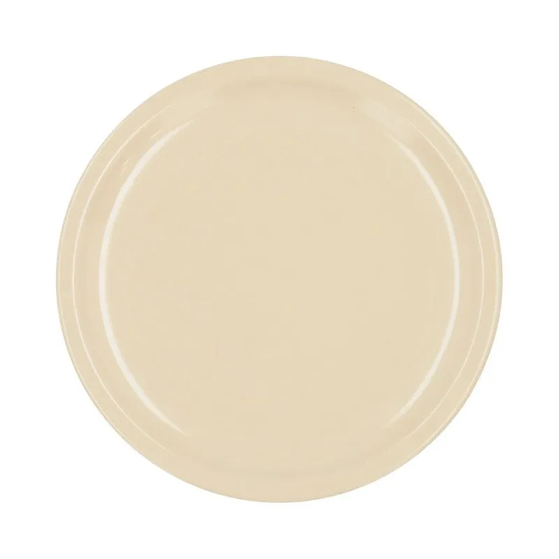 MELAMINA PLATO 25CM BEIGE