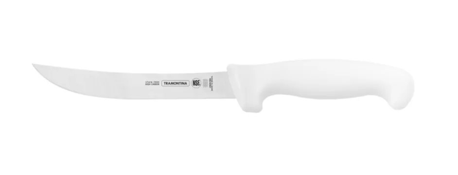 TRAMONTINA DESHUESADOR CURVO 15CM BLANCO