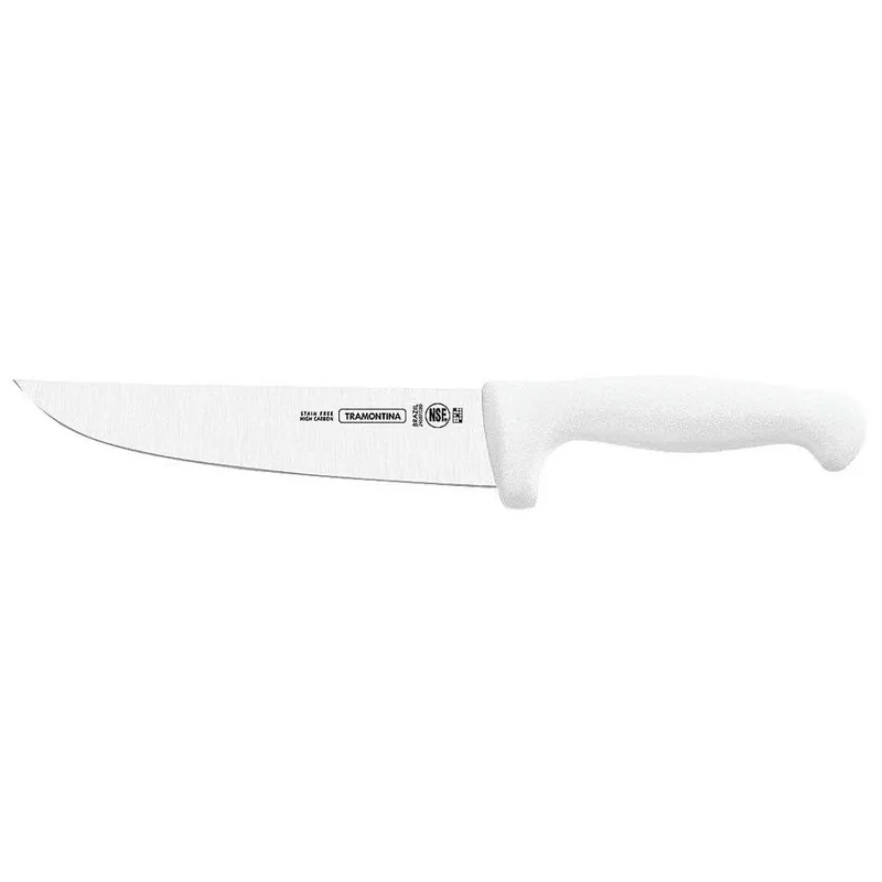 TRAMONTINA CUCHILLO PUNTA PARA CARNE 25CM BLANCO