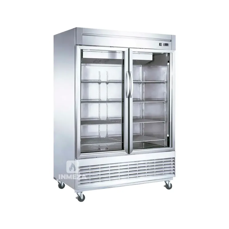 MIGSA REFRIGERADOR VERTICAL PUERTAS DE CRISTAL EN A.I. DE 47 PIES CUBICOS