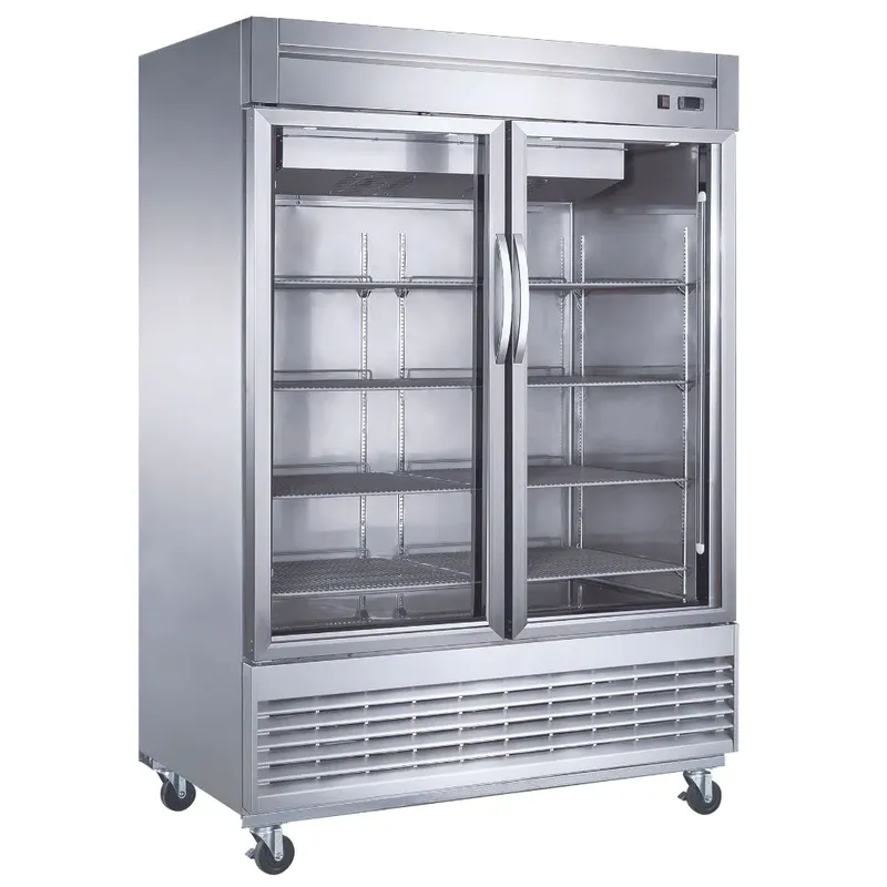 MIGSA CONGELADOR VERTICAL PUERTAS DE CRISTAL EN A.I. DE 47 PIES CUBICOS