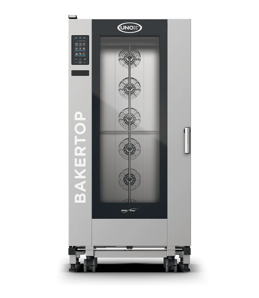 HORNO COMBINADO INDUSTRIAL A GAS 16 NIVELES BAKERTOP UNOX