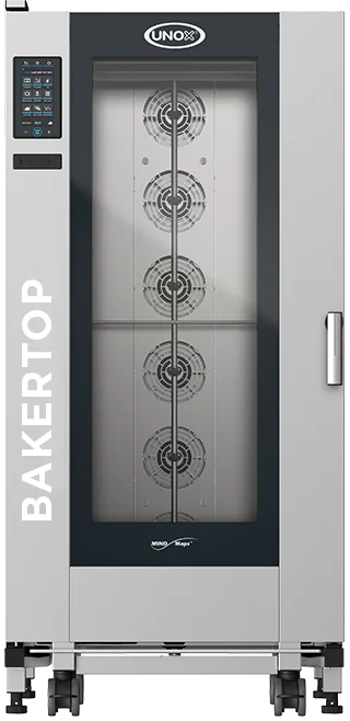 HORNO COMBINADO INDUSTRIAL ELÉCTRICO 16 NIVELES FULL SIZE  BAKERTOP UNOX