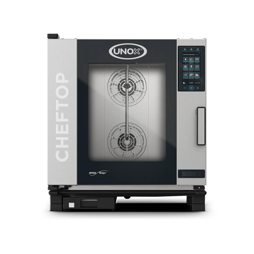 UNOX HORNO CHEFTOP MIND.MAPS PLUS COUNTERTOP 7 BANDEJAS GN 1/1*UP