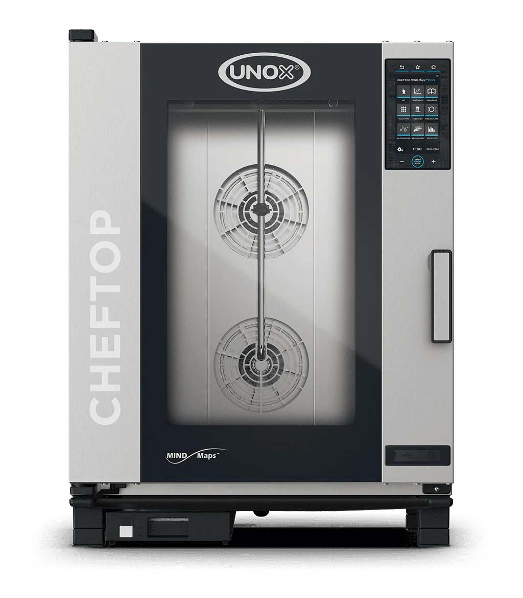 HORNO COMBINADO CHEFTOP ELECTRICO 10 NIVELES UNOX