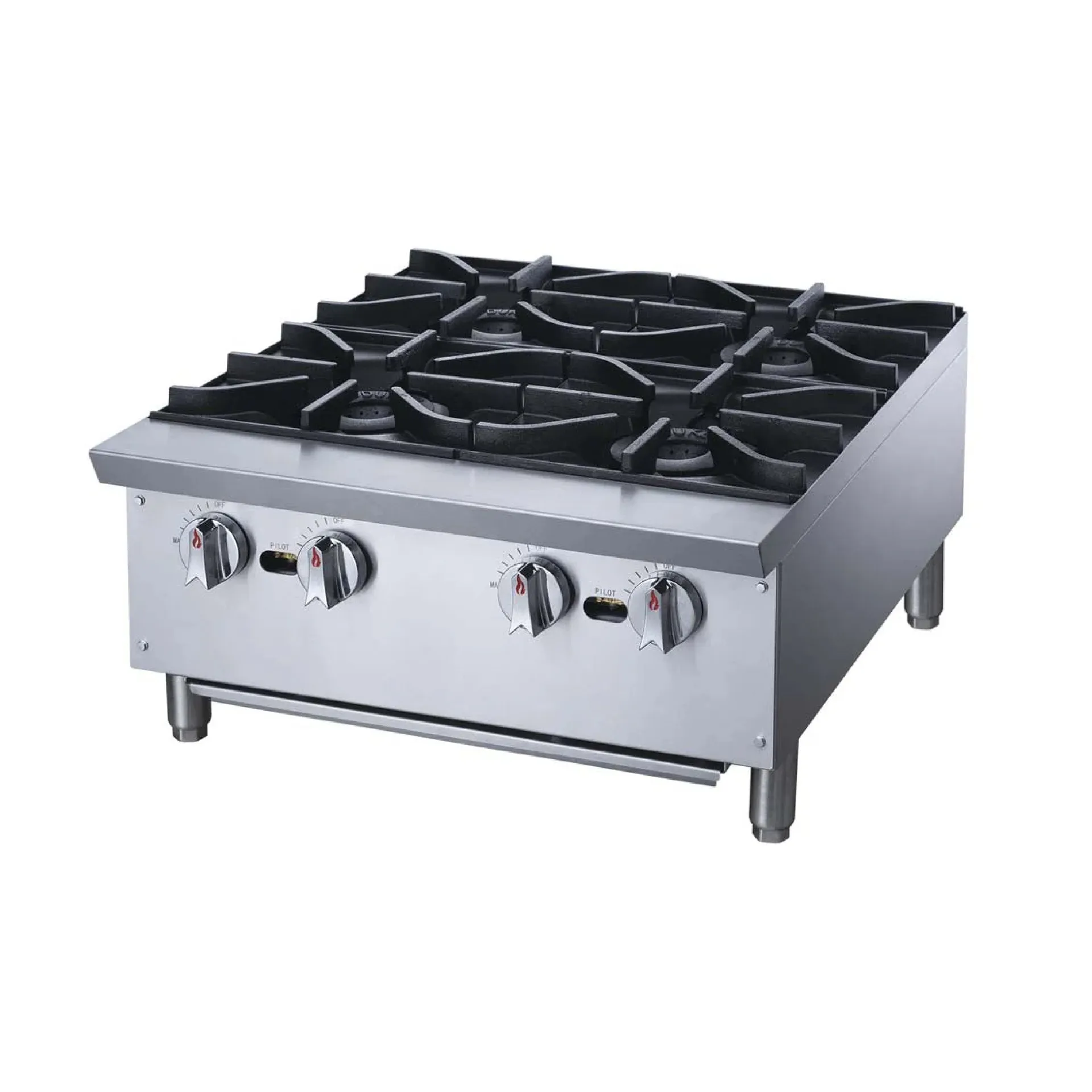 PARRILLA DE 4 QUEMADORES A GAS MIGSA