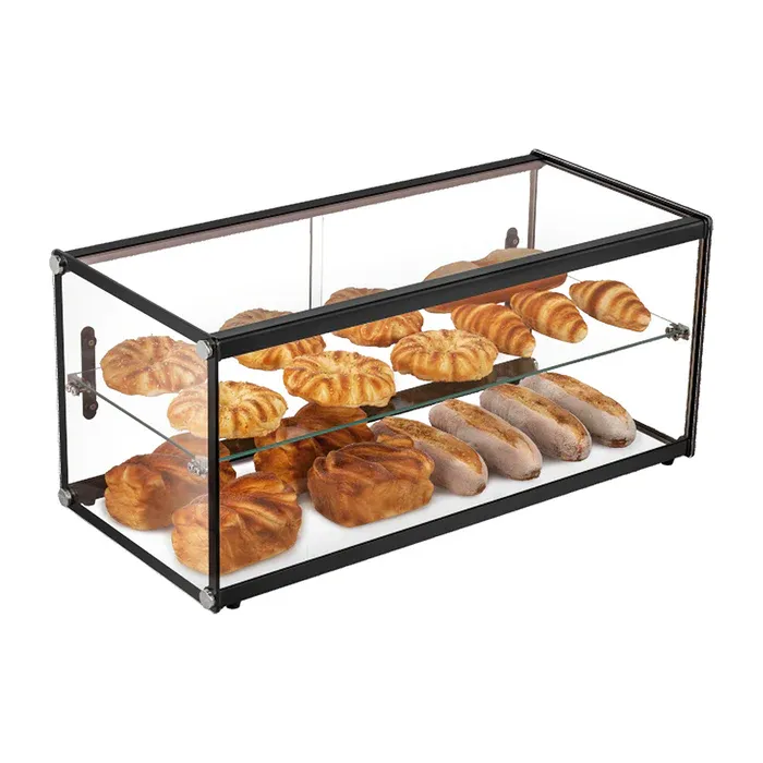 MIGSA VITRINA EXHIBIDORA NEUTRA CRISTAL RECTO 120L